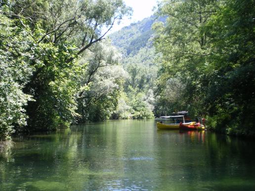 Auf der Cetina © TinaS