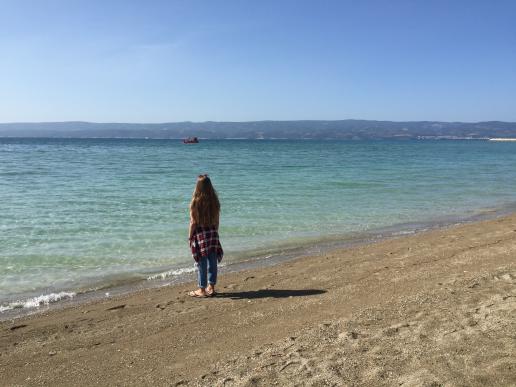 OMIS Hauptstrand im Frühjahr