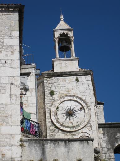 Split Altstadt Sonnenuhr © ClaudiaTL