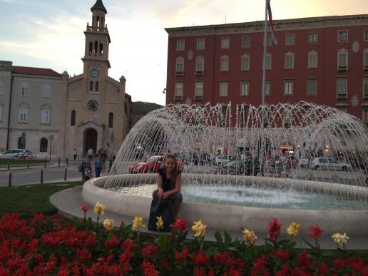 Split Brunnen am Platz der Republik